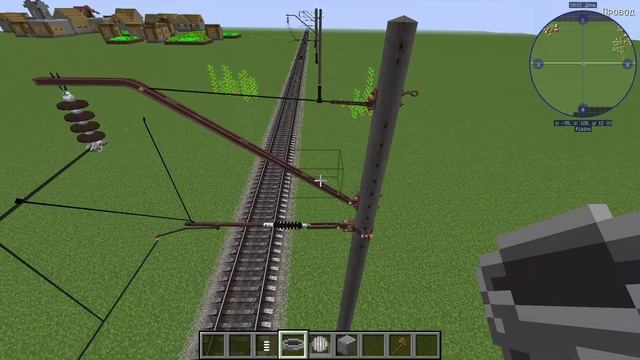 Как сделать ЖД переезд в маинкрафт 1 1 2 2 смотреть онлайн