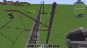 Как сделать ЖД переезд в маинкрафт 1 1 2 2