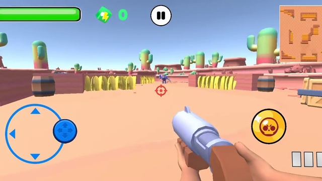 BRAWL STARS 3D НА АНДРОИД! ОБЗОР BRAWL STARS 3D!