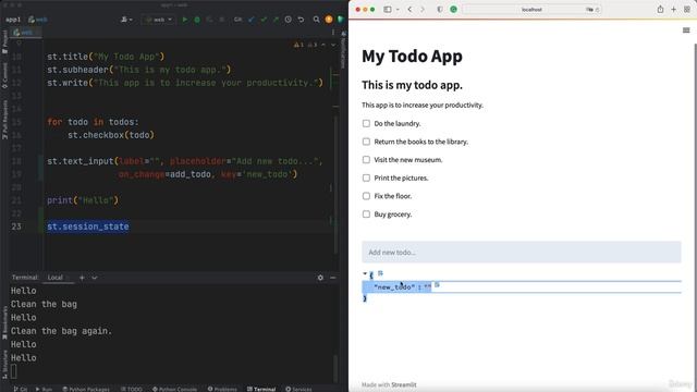 3. Adding New Todo Items on the Web App смотреть онлайн