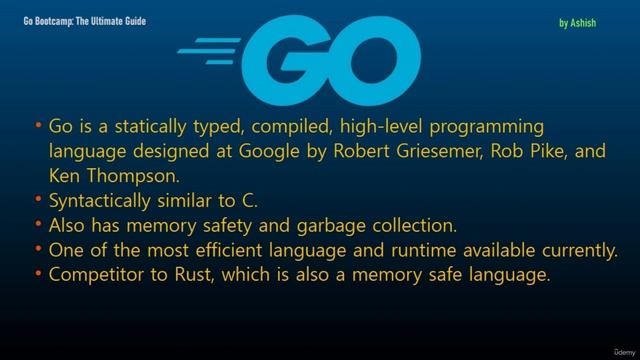 4 -About Go Language смотреть онлайн