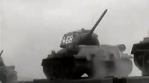 Танк Т-34. Разгрузка с платформ поезда! Наши герои!