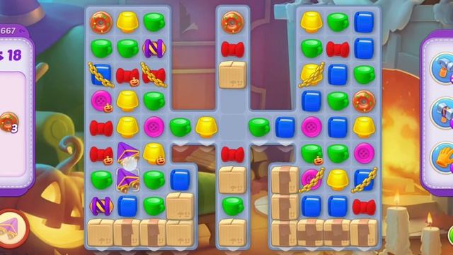 Homescapes Walkthrough Level 667 \ Прохождение Homescapes уровень 667