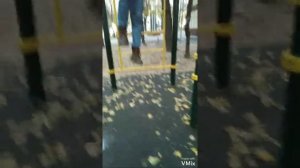 новые элементы на турнике ,смертник на турнике