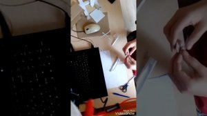 скрытый клинок из бумаги