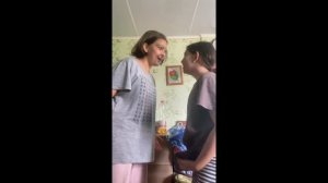 Я Сабинин ПАПА! А я Сабинина МАМА!