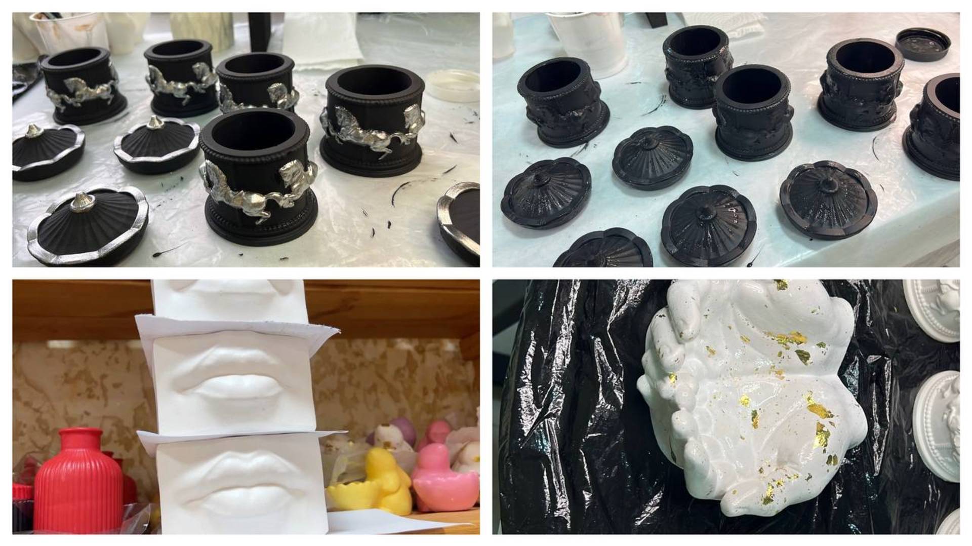 Покрытие шкатулок с лошадьми, нанесение потали на кашпо руки смотреть онлайн