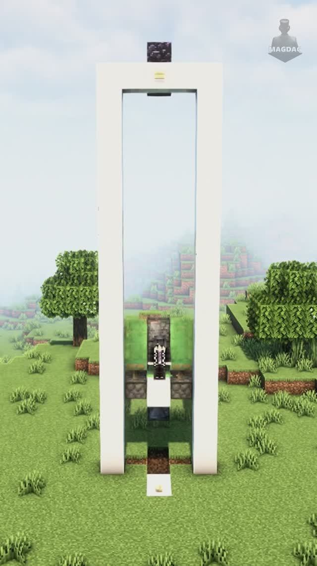 ЛИФТ БЕЗ МОДОВ В МАЙНКРАФТЕ | МАГДАГ - MAGDAG
