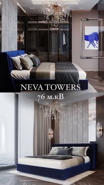 Наш дизайн-проект в Neva Towers смотреть онлайн
