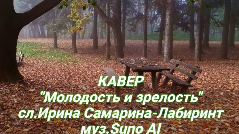 Кавер"Молодость и зрелость" сл.Ирина Самарина-Лабиринт муз. Suno AI