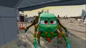 Молния Маквин паучьи лапки. Анимация