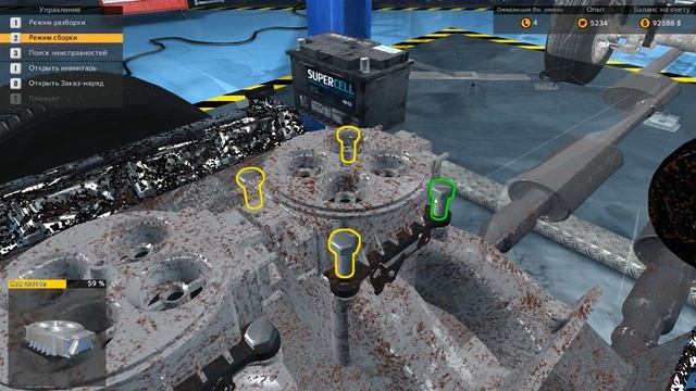 Разбираем двигатель целиком... Просто так?! - Car Mechanic Simulator смотреть онлайн