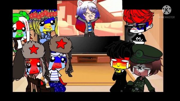 реакция стран на тт(стекло)