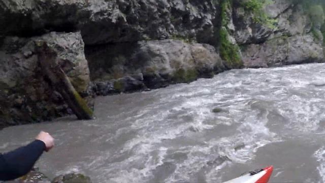 Каньон Геройский, река Шаро Аргун, Чеченская Республика  Майский сплав