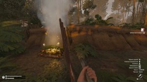 Green Hell часть 1. Строим первый шалаш, страдаем от сколопендры и колючих деревьев