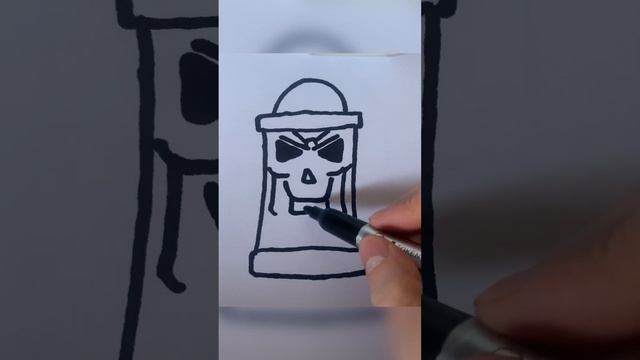 Простые рисунки, Рисуем балончик. смотреть онлайн