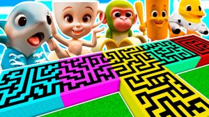 ЛАБИРИНТЫ ВСЕХ БЕЙБИ МЕМ БРЕЙНРОТ ЖИВОТНЫХ в МАЙНКРАФТ