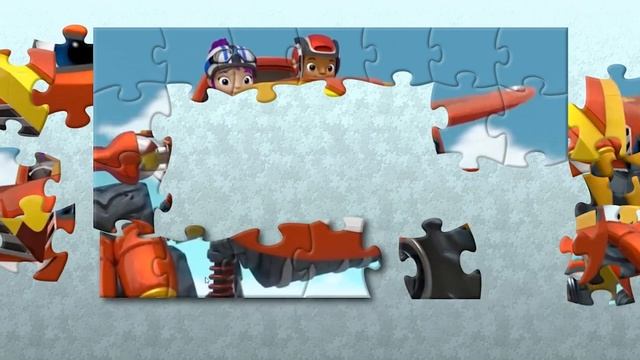 Пъзел игра за деца "Пламъчко и машините" (Blaze and the Monster Machines Wiki Fandom) смотреть онлайн