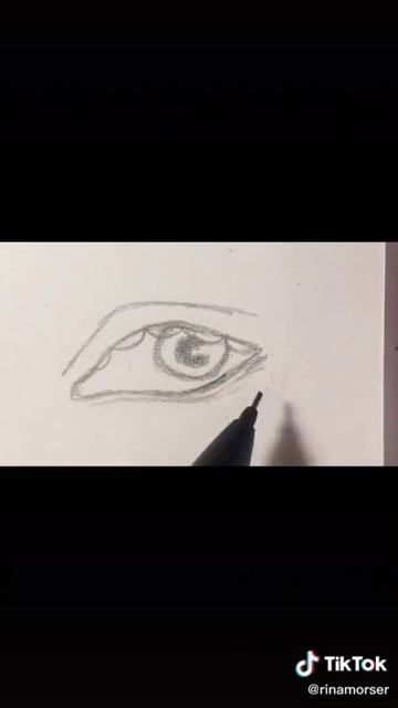немного о том, как я рисую глаз #рисунок #рисование #арт #рисуноккарандашом #художник смотреть онлайн