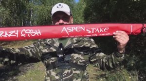 Новый спиннинг Crazy Fish Aspen Stake. Утопил камеру. Макушатник, спиннинг. Мелкий жерех и щука.