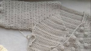 Детская кофточка крючком, на 3 месяца.#регланкрючком #вязаниедлядетей