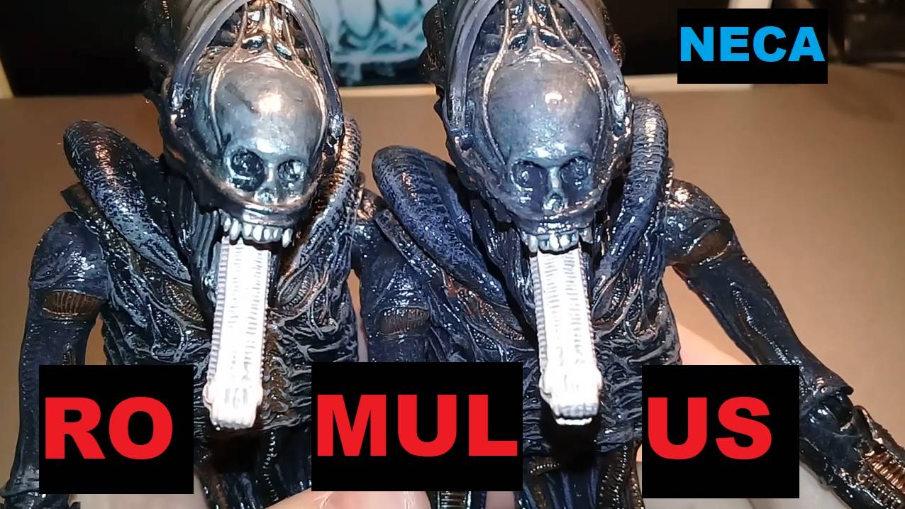 Comparison! Neca Romulus Scorched Xenomorph 2024 Original Vs 2025 Reissue Version!