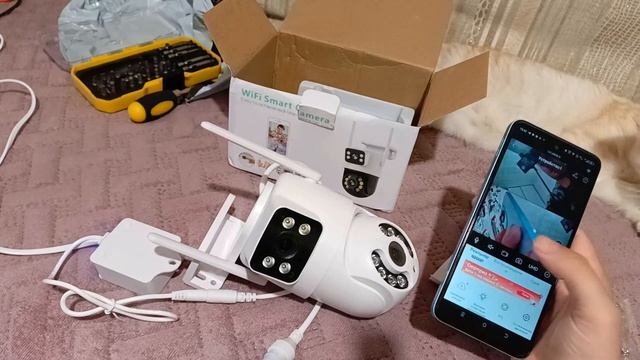 Hiseeu 4K 8MP Wifi камера видеонаблюдения