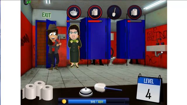 Флеш игра «Король туалета» смотреть онлайн