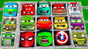 Машинки летают и прыгают! Развивающие мультики Машины помощники. Мультфильмы про машинки