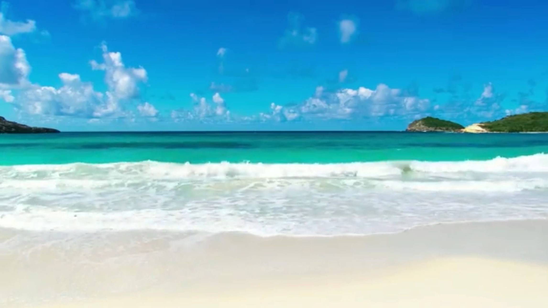 Тропический пляж естественные звуки релаксация смотреть онлайн