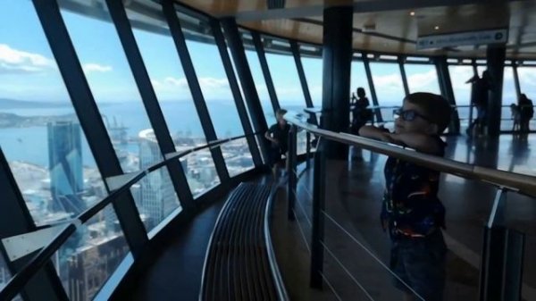 Sky Tower attraction for kids in Auckland