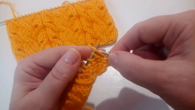 ОЧЕНЬ КРАСИВЫЙ АЖУРНЫЙ УЗОР СПИЦАМИ\VERY BEAUTIFUL OPENWORK PATTERN WITH KNITTING NEEDLES смотреть онлайн