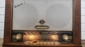 Мини обзор ламповой Радиолы Эстония 2