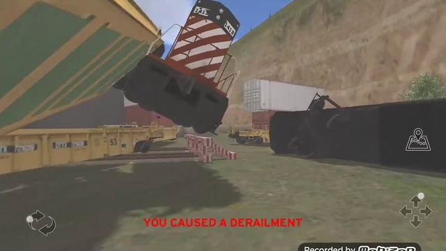 Train and rail yard simulator | Эпическое крушение #4 смотреть онлайн