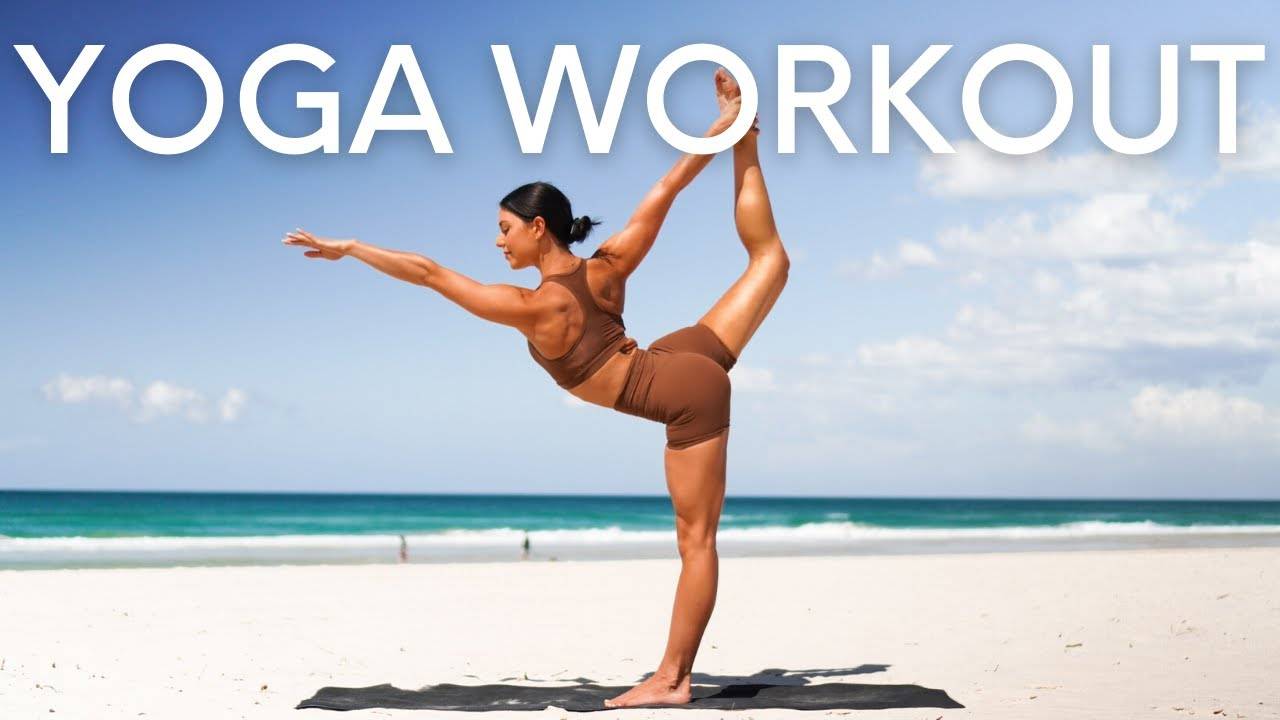 Move with Nicole - 30 MIN PILATES YOGA WORKOUT || Full Body Stretch & Strengthen смотреть онлайн