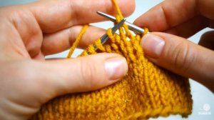 Укороченные ряды. Немецкий способ без отверстий