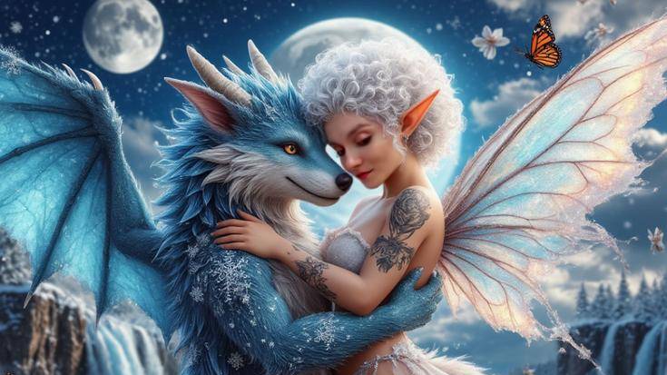 Альбом Зимняя нежная сказка