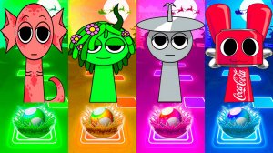 Sprinki Tiles Hop|СПРУНКИ или СПРУНКЕ катают шарики