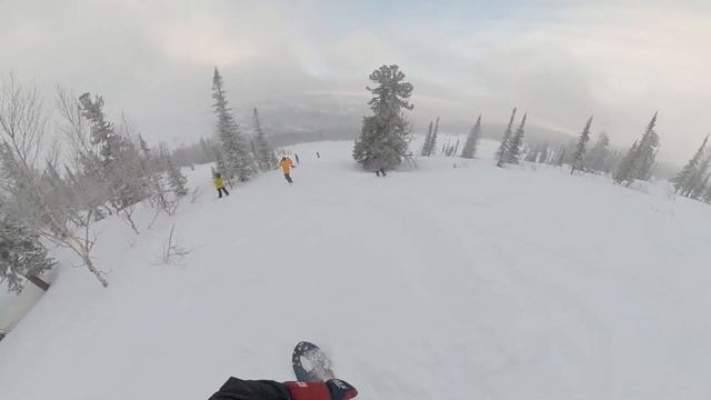 Спуск в долину Тельбес | Шерегеш смотреть онлайн