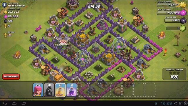 Clash of Clans - Бой №61 с озвучкой смотреть онлайн