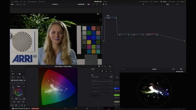 [Chroma Warp] - работа с инструментом в Davinci Resolve 20 смотреть онлайн