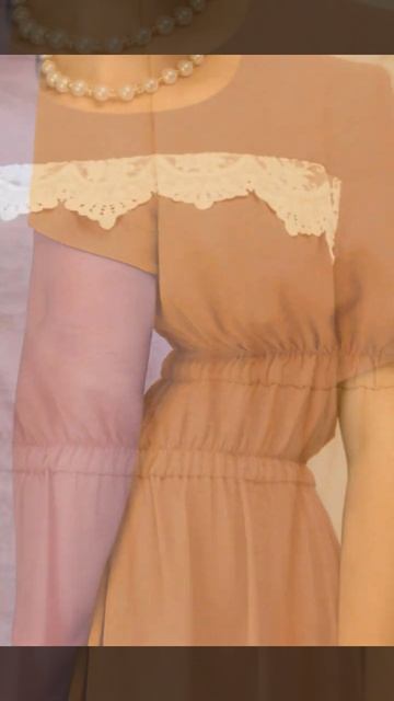 Видео обзор нарядного летнего платья NINELE 7292. Video review of a smart summer dress plus size. смотреть онлайн