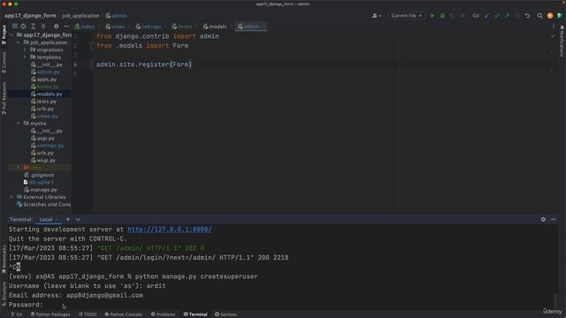 54.002 Creating an Admin Interface смотреть онлайн