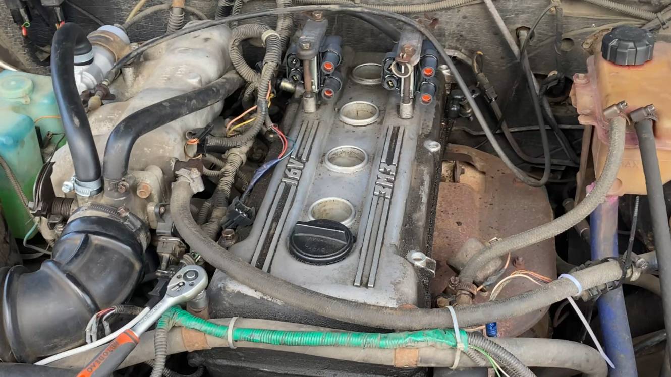 Снятие клапанной крышки. НольВторая. Часть 35 смотреть онлайн