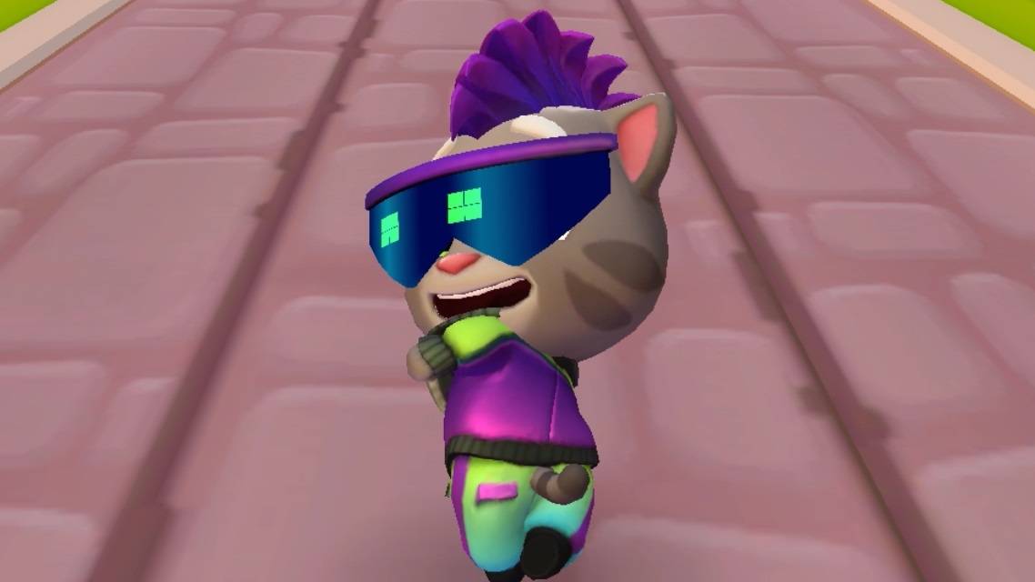 Панк Говорящий Том в Древнем Риме Talking Tom Time Rush | Мультик Бегалки для малышей смотреть онлайн