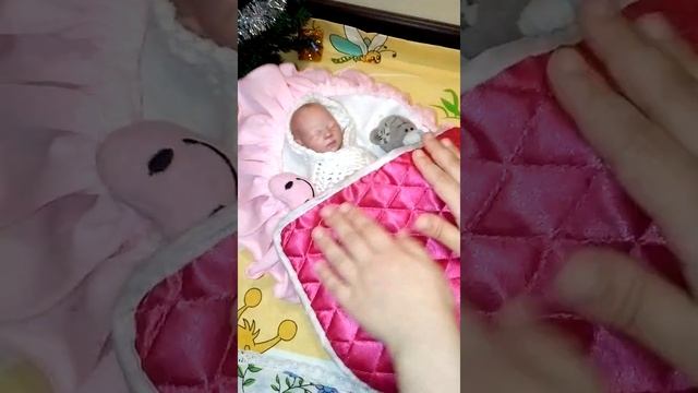 Мини реборн. Вечер с моим реборном. Mini reborn. смотреть онлайн