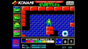 TEENAGE MUTANT HERO TURTLES [ZX Spectrum]