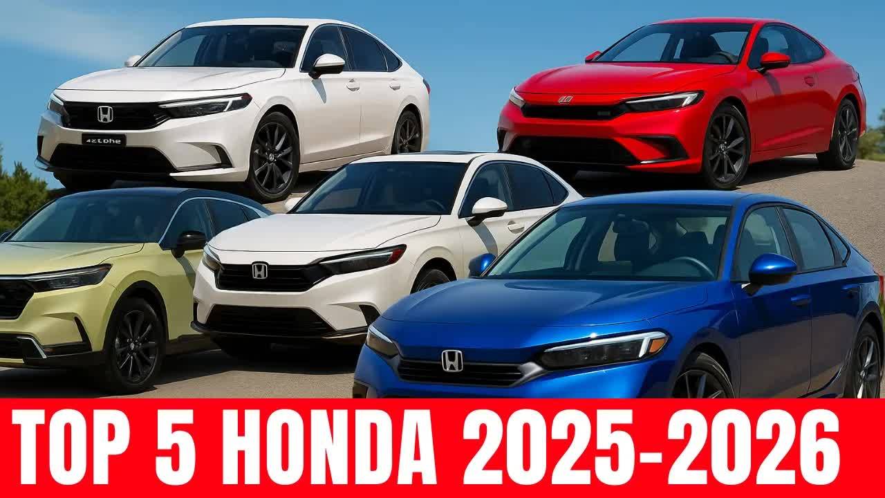 НОВЫЕ МАШИНЫ|Honda 2025-2026: ТОП-5 новинок — CR-V снова лучший? 🚗
#Honda смотреть онлайн