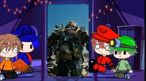 реакция ботов спасателей на трансформеров