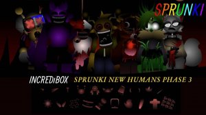 Incredibox Sprunki (Фаза 3) Новые люди - Демонстрация игрового процесса